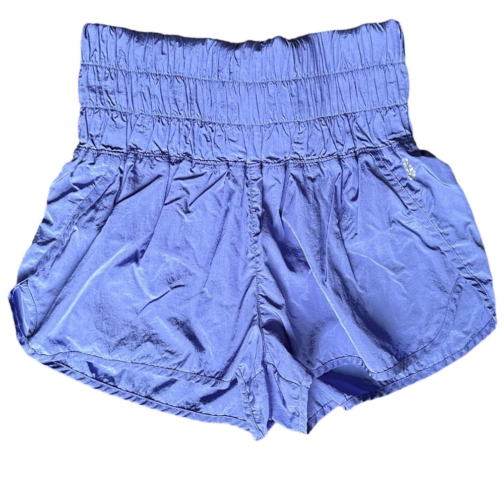 Free People FP Movement The Way Home Shorts, African Violet, Size Small - Picture 4 of 5
